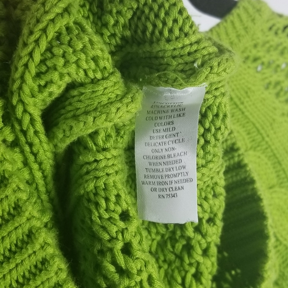Fenn Wright Manson Green Knit Sweater - Picture 8 of 9